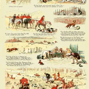 Print of "The Fox o'One Tree Hill, part two", 1890