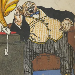 God, that Eisenbach! Print, 1911 by Moritz Jung God, that Eisenbach! Print, 1911 by Moritz Jung