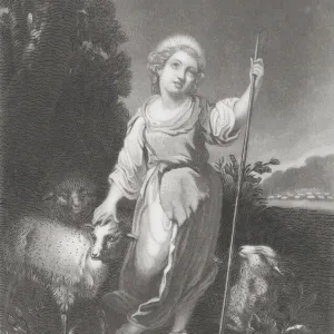 The Good Shepherd, 20th century Print by A. H. Ritchie The Good Shepherd, 20th century Print by A. H. Ritchie