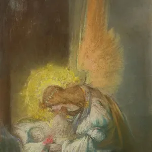 The Guardian Angel Print, 1897 The Guardian Angel Print, 1897