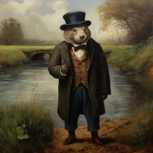 Ratty from The Wind in the Willows Print, 2023 Ratty from The Wind in the Willows Print, 2023