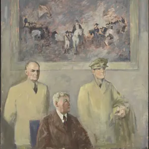 Das Oberkommando - Linker Bildschirm, 1947-1949. Schöpfer: Augustus Vincent Tack Das Oberkommando - Linker Bildschirm, 1947-1949. Schöpfer: Augustus Vincent Tack