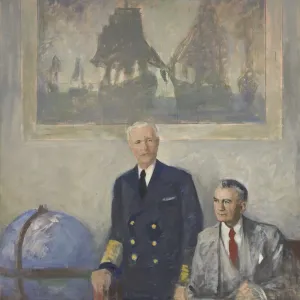Die Führungshierarchie - Rechtsbalken, 1947-1949. Schöpfer: Augustus Vincent Tack Die Führungshierarchie - Rechtsbalken, 1947-1949. Schöpfer: Augustus Vincent Tack