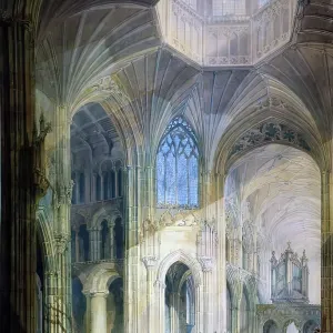 Interior of Ely Cathedral Print, 1797 Interior of Ely Cathedral Print, 1797