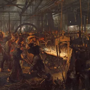 The Iron Rolling Mill Print, 1873-1875 The Iron Rolling Mill Print, 1873-1875