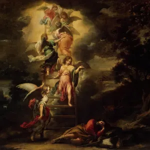 Jacob's Dream Print, 1660 by Bartolome Esteban Murillo Jacob's Dream Print, 1660 by Bartolome Esteban Murillo