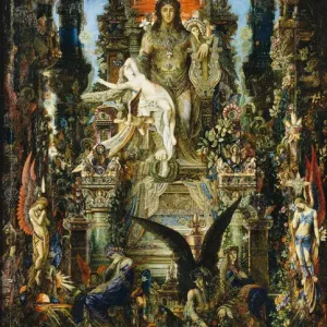 Heritage Images Print: Jupiter and Semele, 1894-1895 Heritage Images Print: Jupiter and Semele, 1894-1895