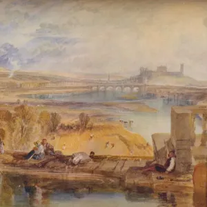 JMW Turner's Lancaster Print from Aqueduct Bridge, c1825 JMW Turner's Lancaster Print from Aqueduct Bridge, c1825