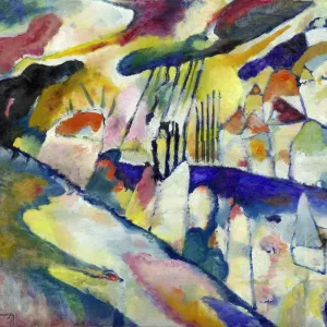 Paisaje con Lluvia, 1913. Paisaje con Lluvia, 1913.