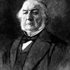 Print of William Ewart Gladstone in his fourth premiership, 1898 Print of William Ewart Gladstone in his fourth premiership, 1898