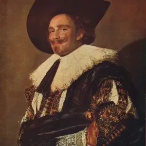 The Laughing Cavalier Print, c1915, by Frans Hals The Laughing Cavalier Print, c1915, by Frans Hals