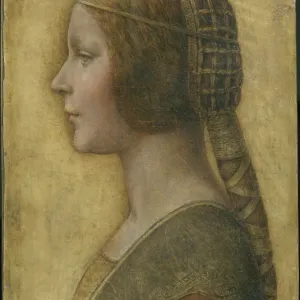 La Bella Principessa Print, c. 1496 (Leonardo da Vinci)
