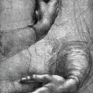 Leonardo da Vinci's Print of Hands