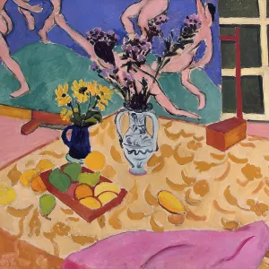 Print of Still Life with The Dance, 1909 by Henri Matisse