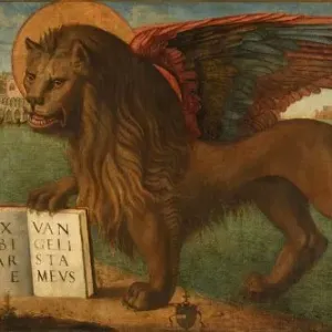 Heritage Images Print of The Lion of Saint Mark, 1516 Heritage Images Print of The Lion of Saint Mark, 1516