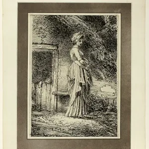 Thomas Stothard's The Lost Apple Print Thomas Stothard's The Lost Apple Print