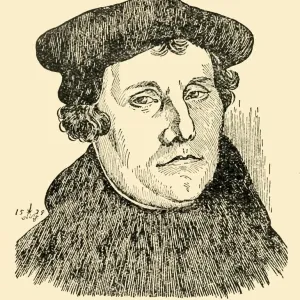 Martin Luther, 1529 Print (c1930) Martin Luther, 1529 Print (c1930)