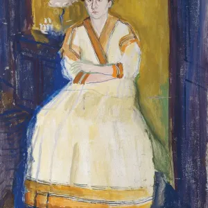 Print of Mathilde Schoenberg, 1907 Print of Mathilde Schoenberg, 1907