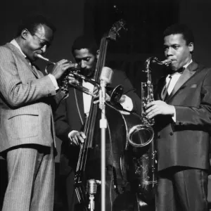 Miles Davis Quinteto, Hammersmith, Londres, 1967. Creador: Brian Foskett Miles Davis Quinteto, Hammersmith, Londres, 1967. Creador: Brian Foskett
