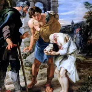 The Miracle of Saint Justus Print, c. 1629-1630 The Miracle of Saint Justus Print, c. 1629-1630