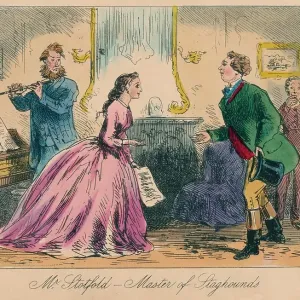 Mr. Stotfold - Master of Staghounds Print, 1865 Mr. Stotfold - Master of Staghounds Print, 1865