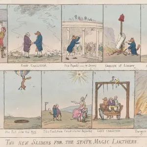 1783 State Magic Lantern Print 1783 State Magic Lantern Print