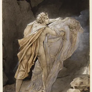 Orpheus and Eurydice Print, c1791 Orpheus and Eurydice Print, c1791