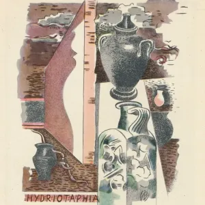 El Pintor como Ilustrador, 1932, (1946). Artista: Paul Nash. El Pintor como Ilustrador, 1932, (1946). Artista: Paul Nash.