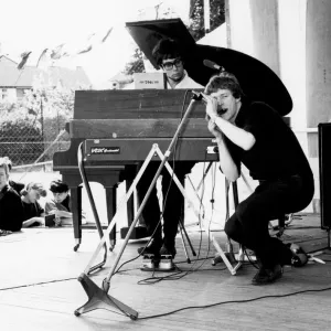 Paul Jones and Manfred Mann Print, West Wickham, London 1964 Paul Jones and Manfred Mann Print, West Wickham, London 1964