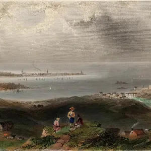 Peterhead Coast Print, c1840s Peterhead Coast Print, c1840s