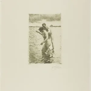 Anders Leonard Zorn's Pilot, 1919 Print Anders Leonard Zorn's Pilot, 1919 Print