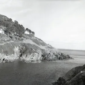Polperro Print, Cornwall 1955 Polperro Print, Cornwall 1955