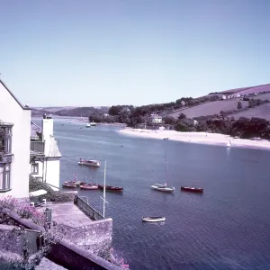 Salcombe Print, c1955: A Vintage View of the Devon Coast Salcombe Print, c1955: A Vintage View of the Devon Coast
