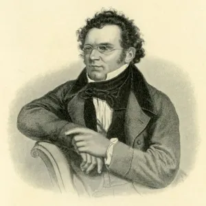 Heritage Images Print of Schubert, c1820s (1907)