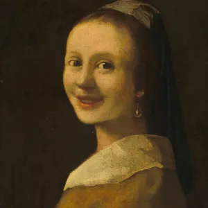 The Smiling Girl, c. 1925 Print The Smiling Girl, c. 1925 Print