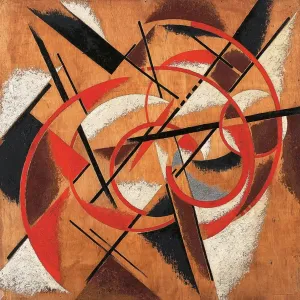 Lyubov Popova, Space Force Construction Print, 1920-1921