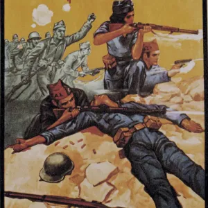 Spanish Civil War Print: No pasaran (They shall not pass) Spanish Civil War Print: No pasaran (They shall not pass)