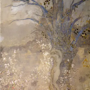 Sprung, 1910 (c). Künstler: Odilon Redon Sprung, 1910 (c). Künstler: Odilon Redon