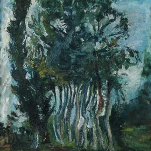 Primavera a Champigny, 1942-1943. Autore: Soutine, Chaim (1893-1943). Primavera a Champigny, 1942-1943. Autore: Soutine, Chaim (1893-1943).