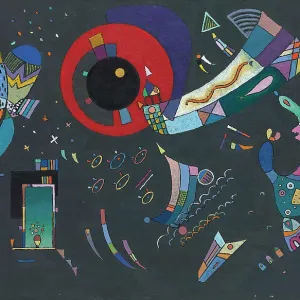 Studie zu Umkreis, 1940. Künstler: Kandinsky, Wassily Wassiljewitsch (1866-1944) Studie zu Umkreis, 1940. Künstler: Kandinsky, Wassily Wassiljewitsch (1866-1944)