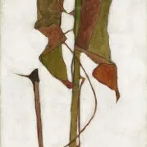 Egon Schiele Print: Sunflower, 1909-1910 Egon Schiele Print: Sunflower, 1909-1910