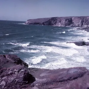 Trebarwith Strand, Cornualles, c1955. Creador: Arthur Charles Kirby Ware Trebarwith Strand, Cornualles, c1955. Creador: Arthur Charles Kirby Ware