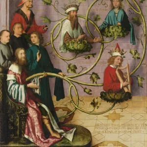 Tree of Jesse Print, 1501 by Hans Holbein the Elder Tree of Jesse Print, 1501 by Hans Holbein the Elder