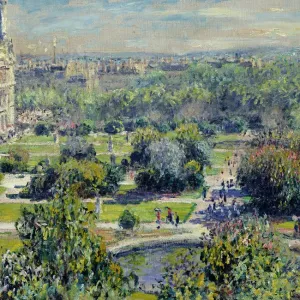 Monet's The Tuileries Gardens Print, 1876 Monet's The Tuileries Gardens Print, 1876