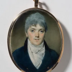Unbekannter Herr aus dem 19.Jhdt., Künstler: George Chinnery Unbekannter Herr aus dem 19.Jhdt., Künstler: George Chinnery