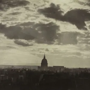 Heritage Images Print: Cloud Study with Les Invalides, 1860 Heritage Images Print: Cloud Study with Les Invalides, 1860