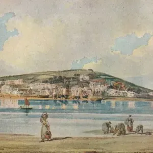 Thomas Girtin's View of Appledore, 1798 Print (1919) Thomas Girtin's View of Appledore, 1798 Print (1919)