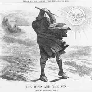 The Wind and the Sun, 1886 Print The Wind and the Sun, 1886 Print