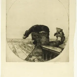 The Wingless Chimera Print, 1911 The Wingless Chimera Print, 1911
