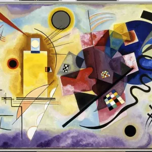 Amarillo, Rojo, Azul, 1925. Amarillo, Rojo, Azul, 1925.